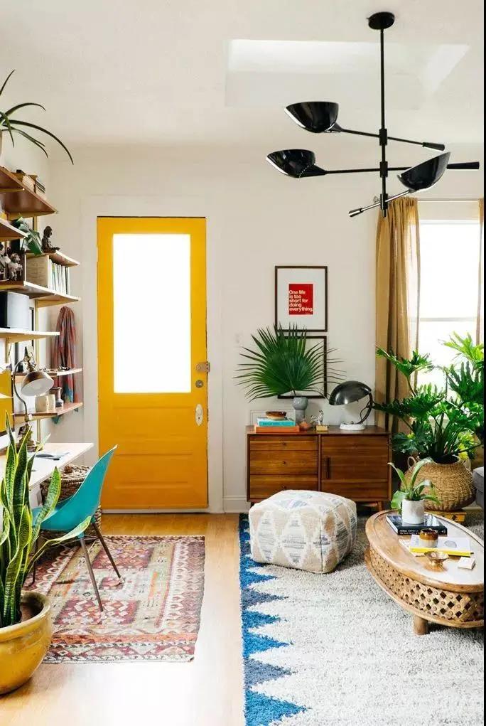 色彩丰富室内装修效果图,50种颜色装修效果图