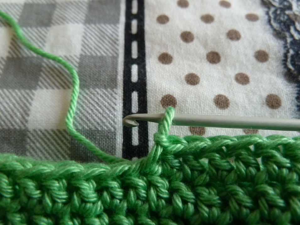 钩织护指套教程,半指分指手套钩织教程