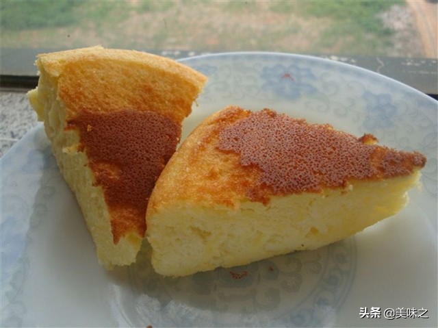 懒人鸡蛋糕的正确做法,油乎乎酥软鸡蛋糕