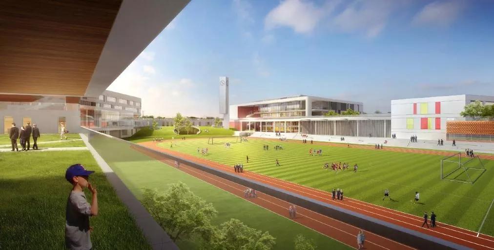 青浦兰生学校和复旦附中青浦分校,上海青浦兰生复旦分校选址