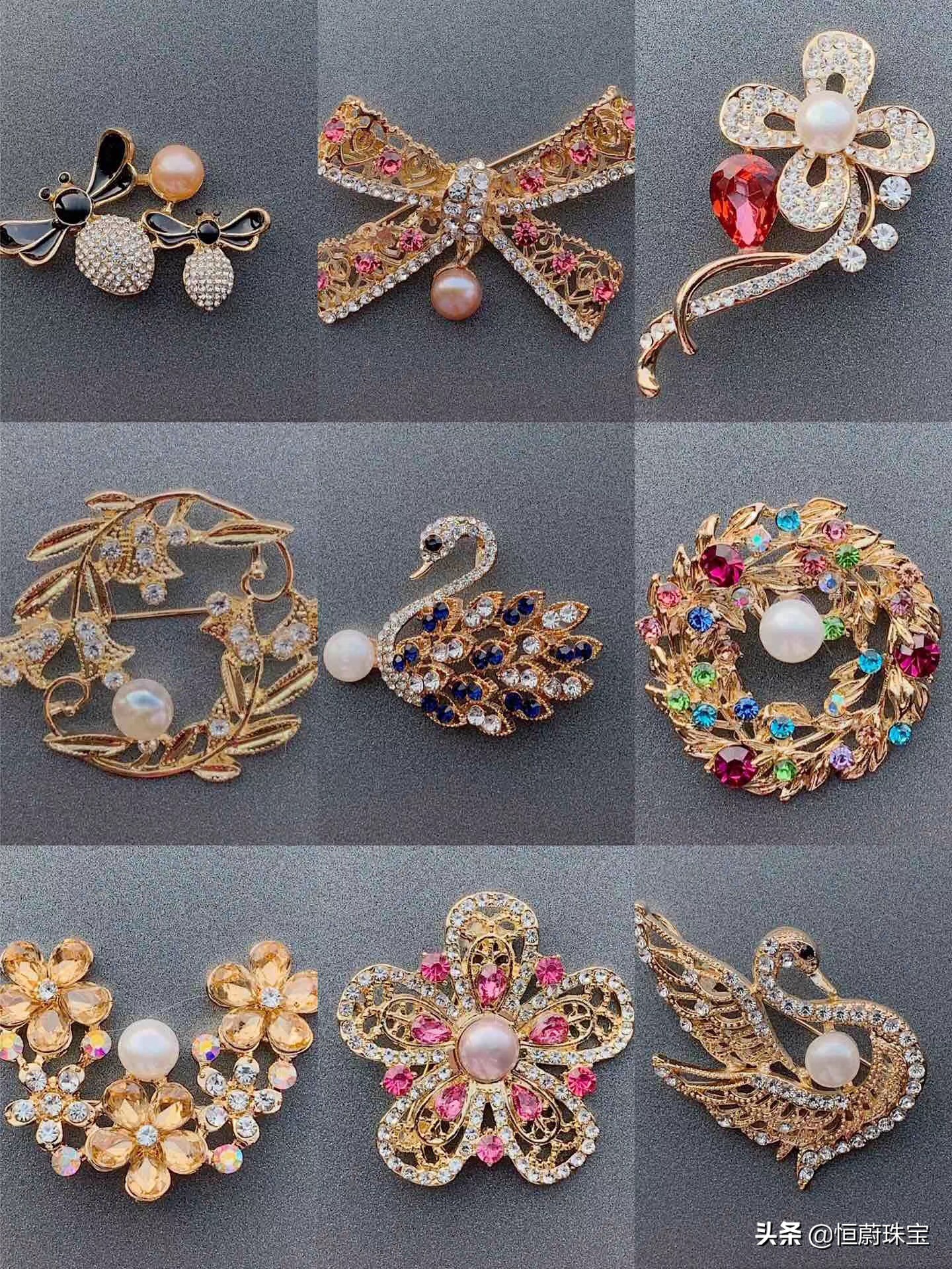 张艺兴同款太阳花胸针,胸针十大必买品牌