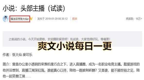 王者荣耀张大仙文章,关于张大仙玩别的游戏的小说