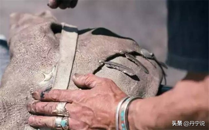 复古风银饰戒指,日本手工银饰品牌goros