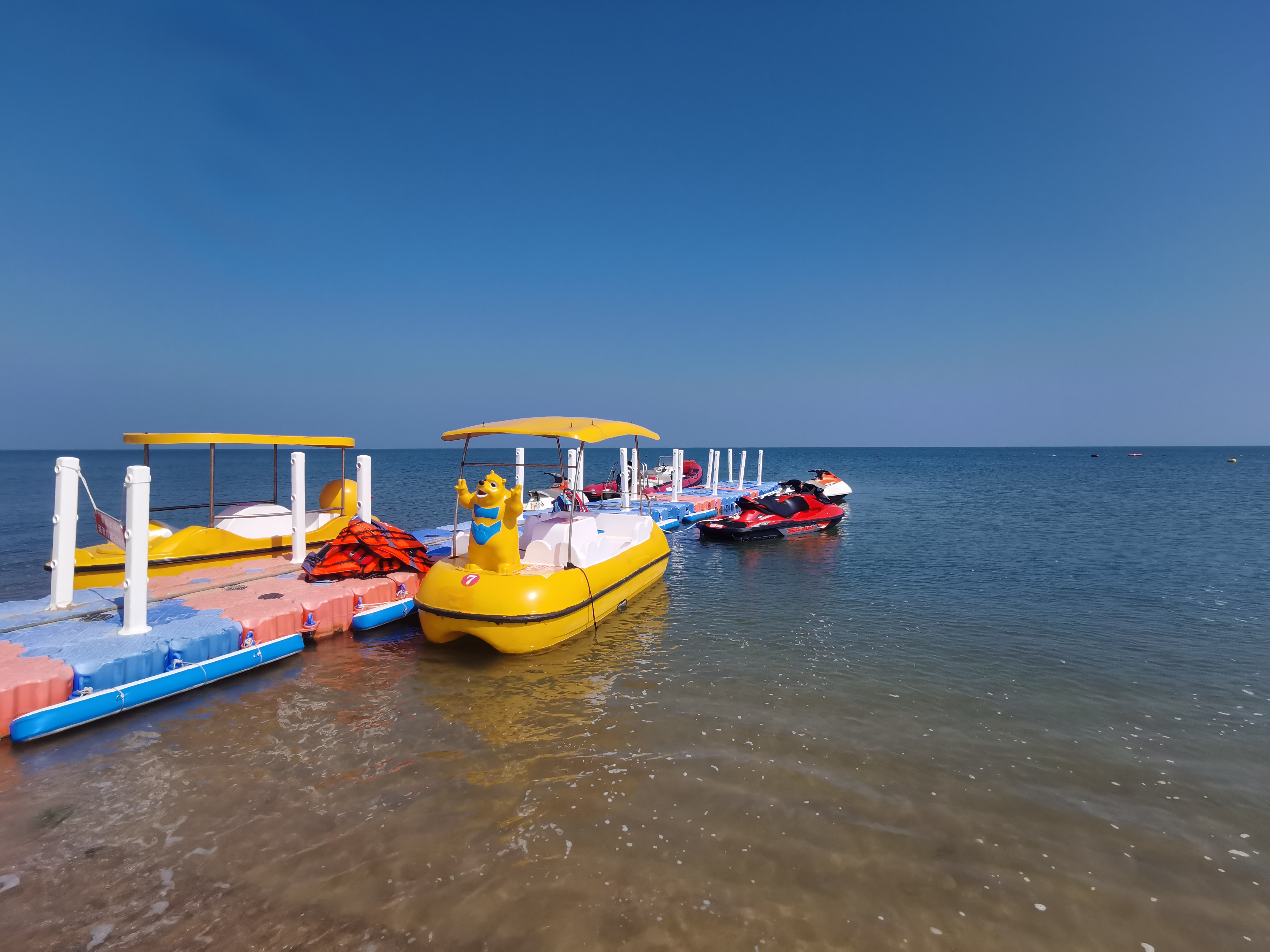 威海哪里沙滩细,威海银沙海滩