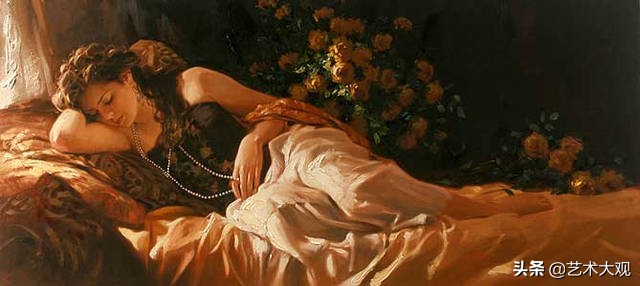 美国艺术家杰里米曼油画作品欣赏,美国画家理查德约翰逊