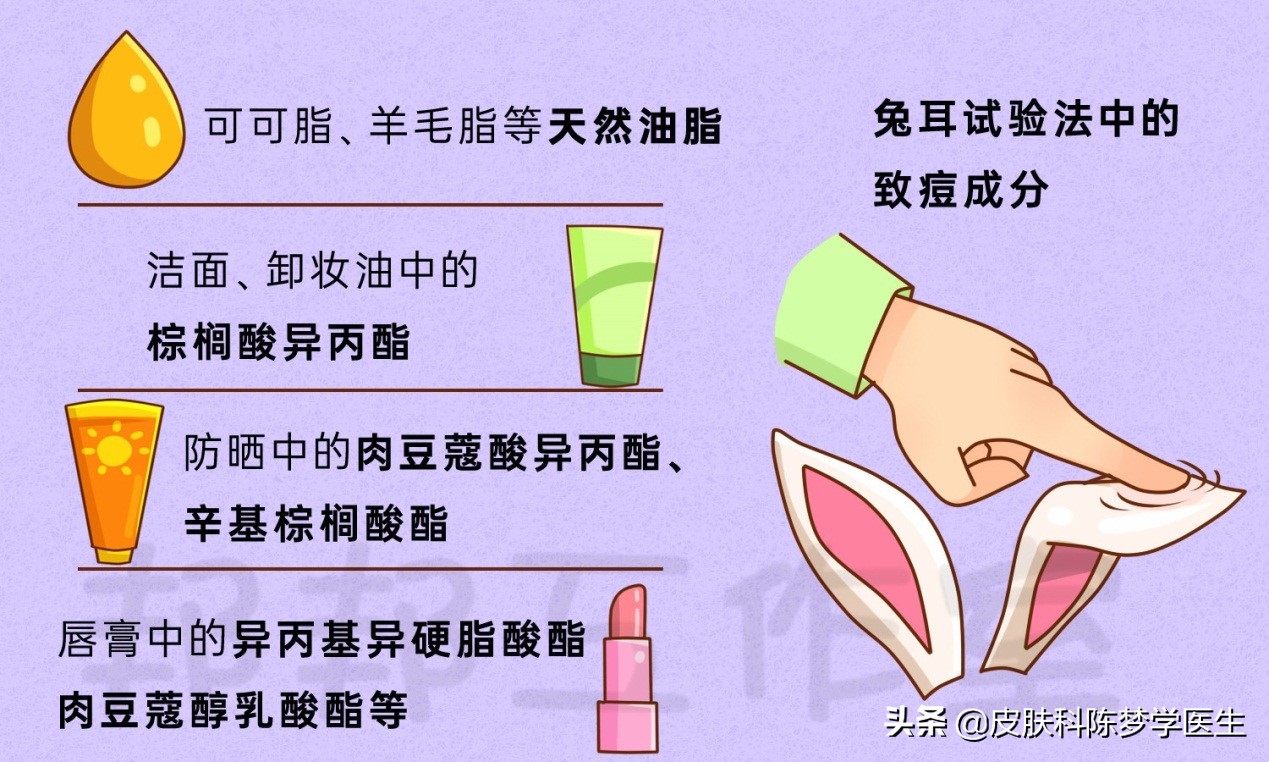 会致痘的化妆品成分,会导致长痘的护肤成分有哪些