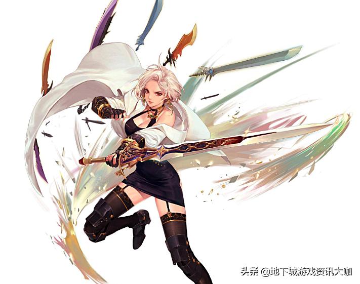 地下城女鬼剑二觉立绘,dnf女鬼剑二觉三觉立绘