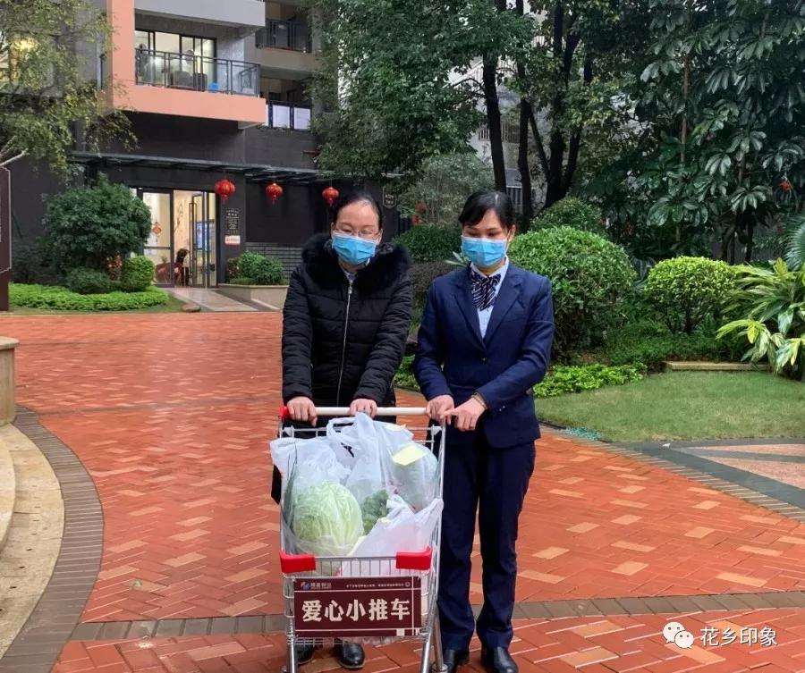 小区疫情防治不能岀门，买菜怎么办，物业帮你