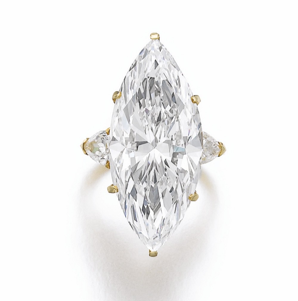 杨颖钻戒,海瑞温斯顿圆形钻戒图形