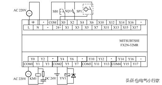 连接plc怎么查找com端口,plc中com端口接零线还是火线