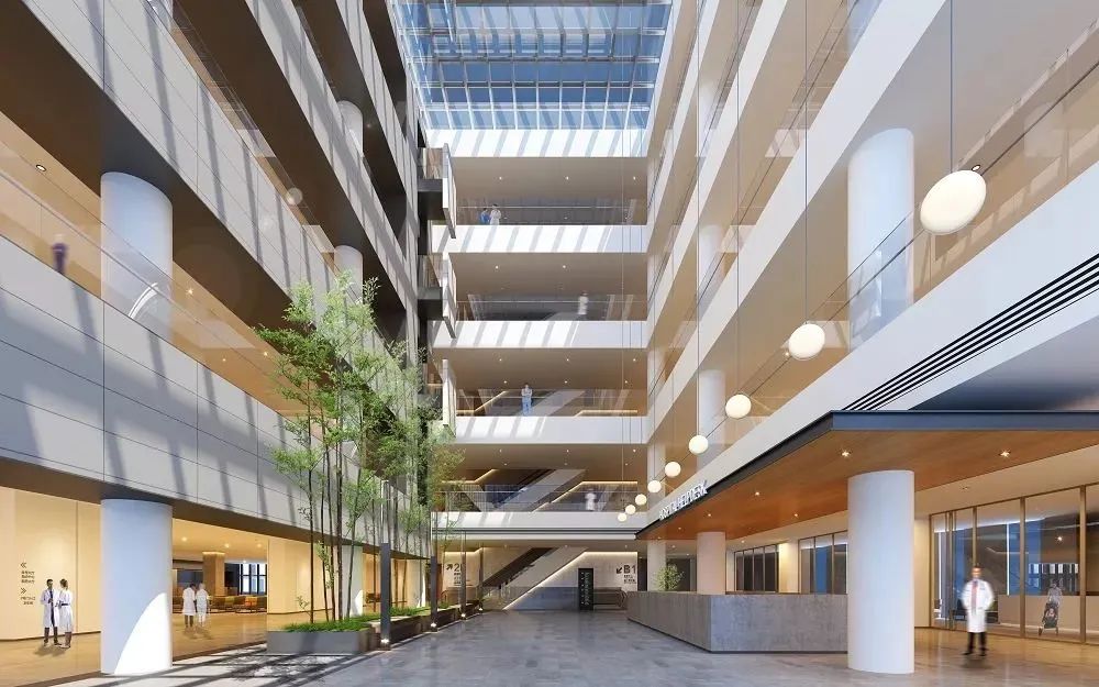 21万平方米的医院,1万多张床位的医院