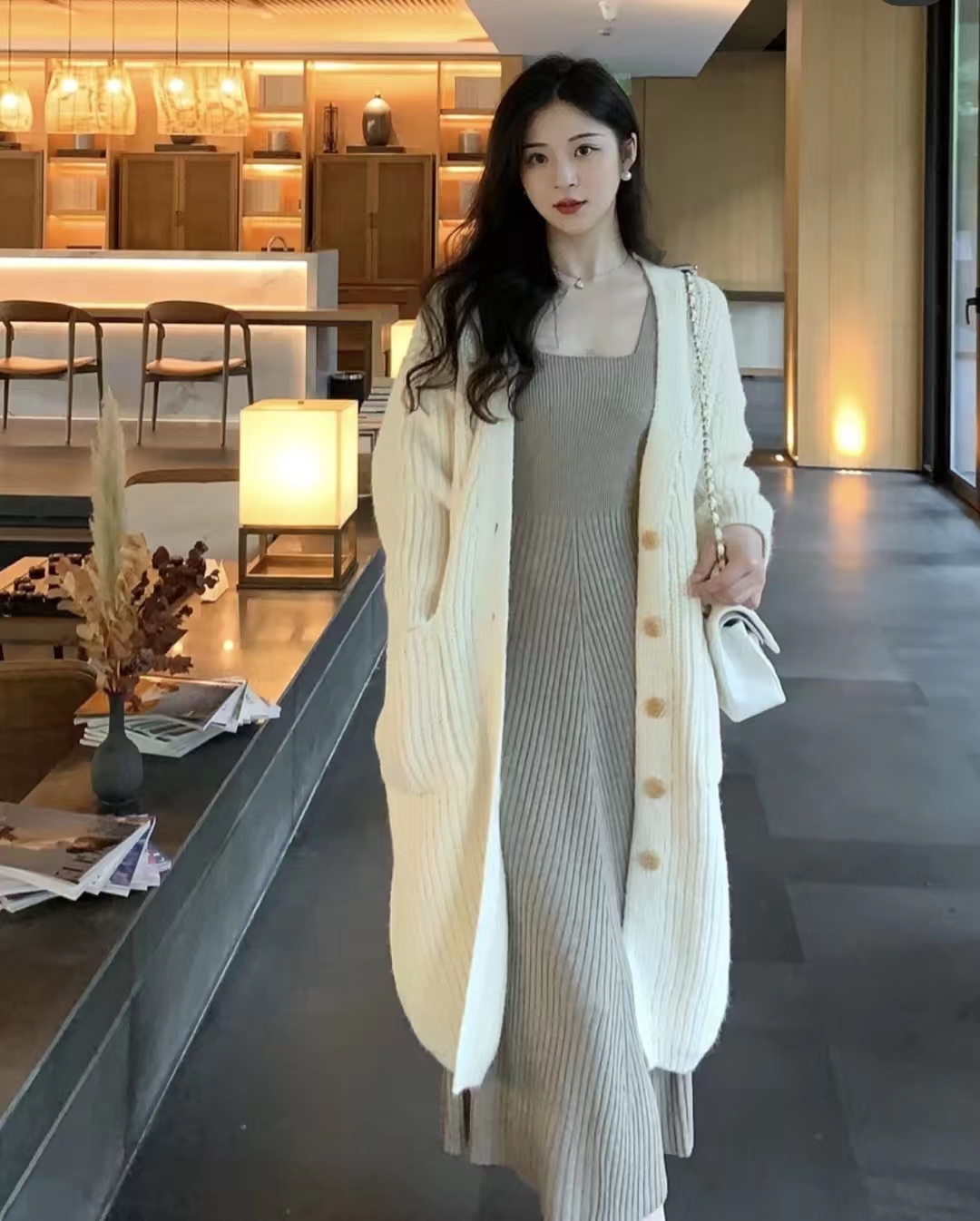 牛仔衫早春穿搭,复古牛仔衫女设计感小众早春