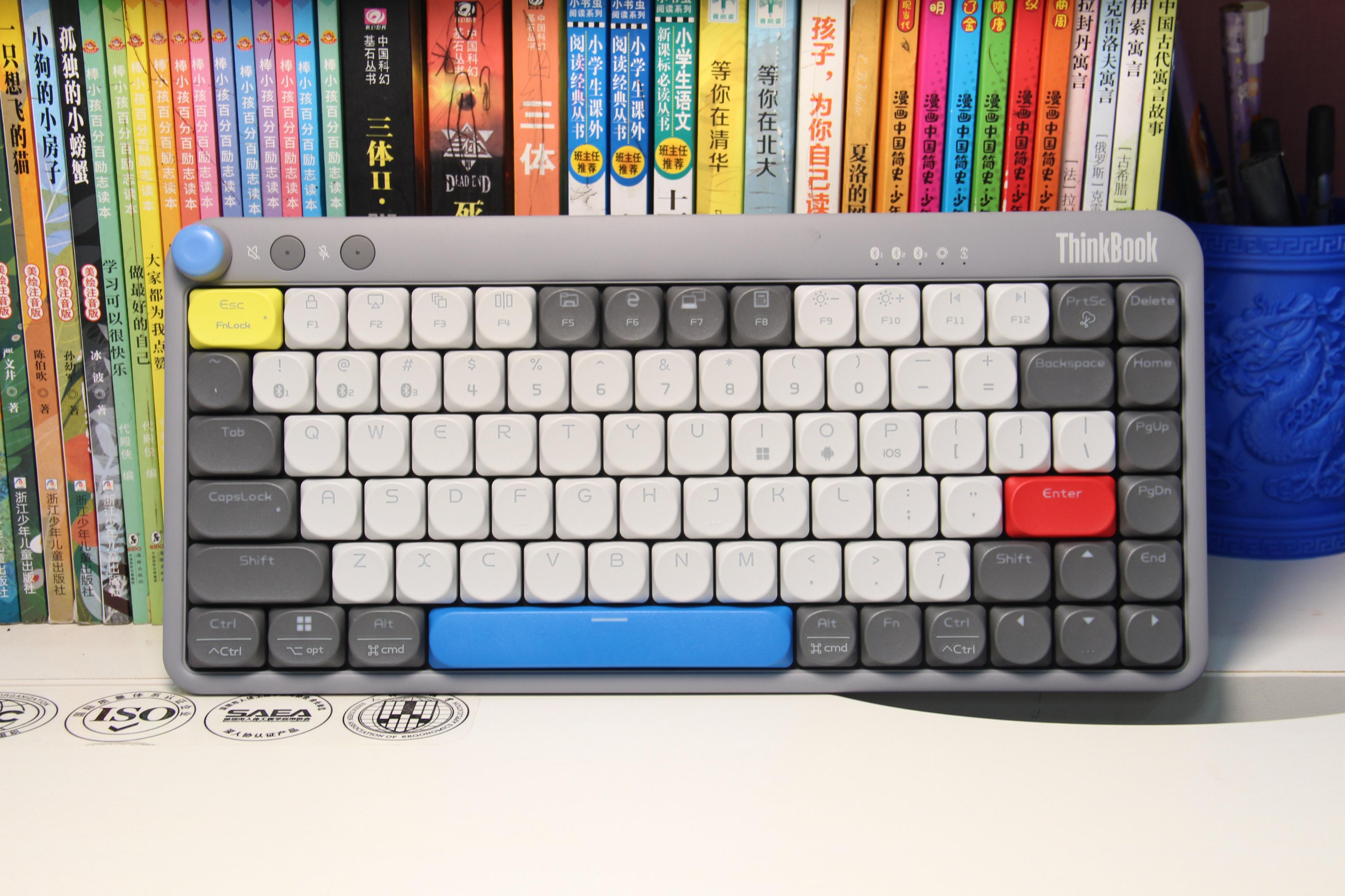 Thinkbook星雾粉机械键盘,thinkbook机械键盘KBPro评测