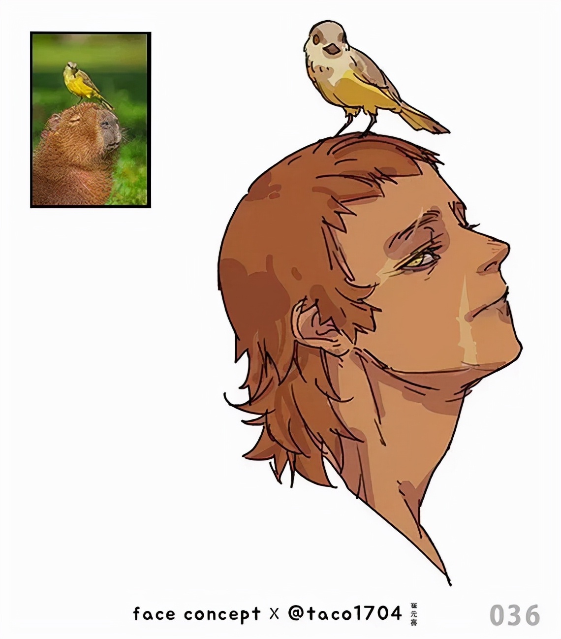 这组拟人头像作品脑洞太大了！就是那位硬核人体教程的画师