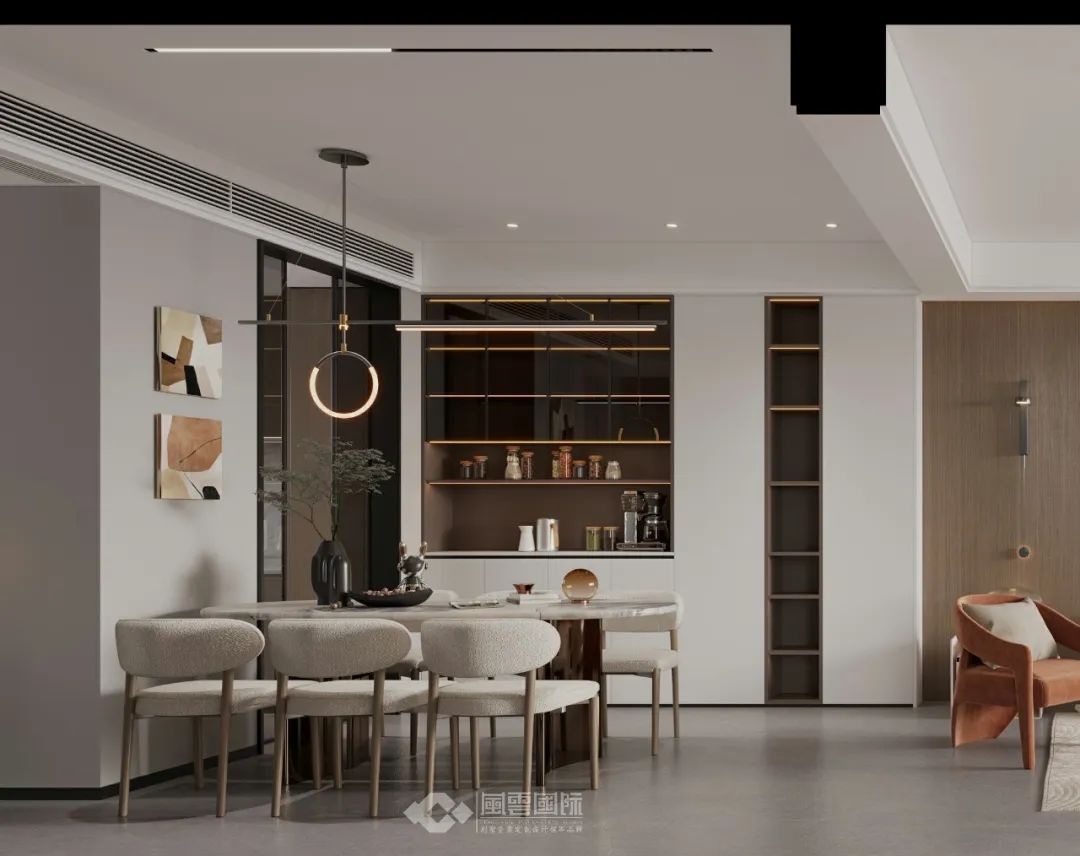 130m现代风打造年轻人梦想中的家,180m现代轻奢一进门就惊艳