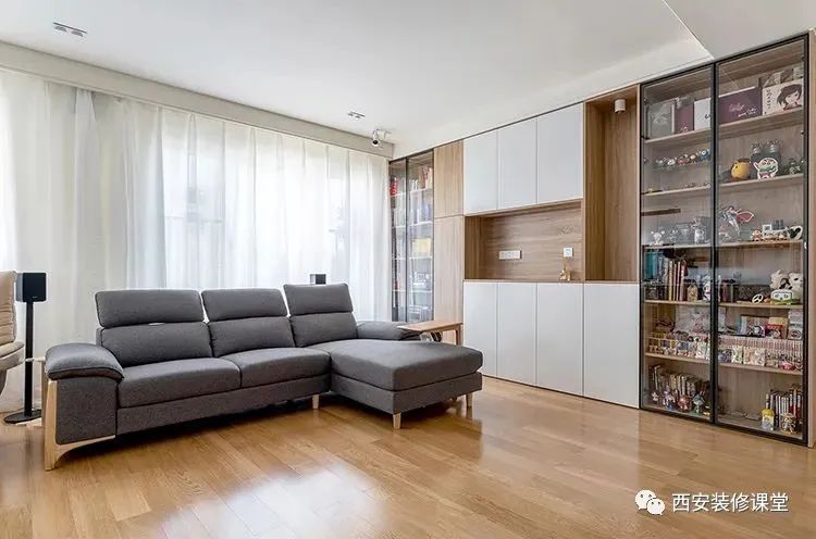 110平三室一楼,三室一厅砸掉一个房间