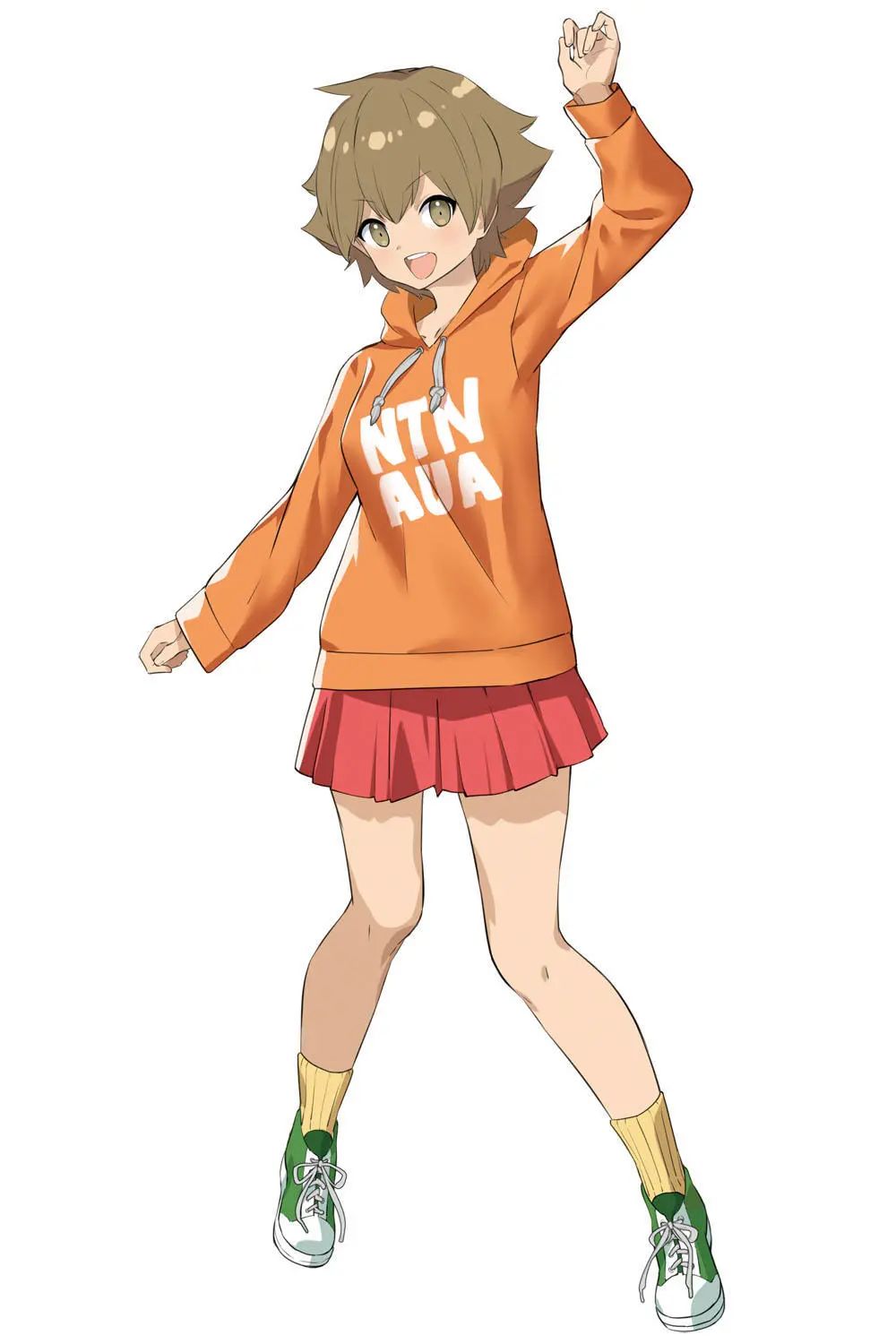 如何画出性感的服装-“连帽衫”的搭配搭配黑猫图案很酷