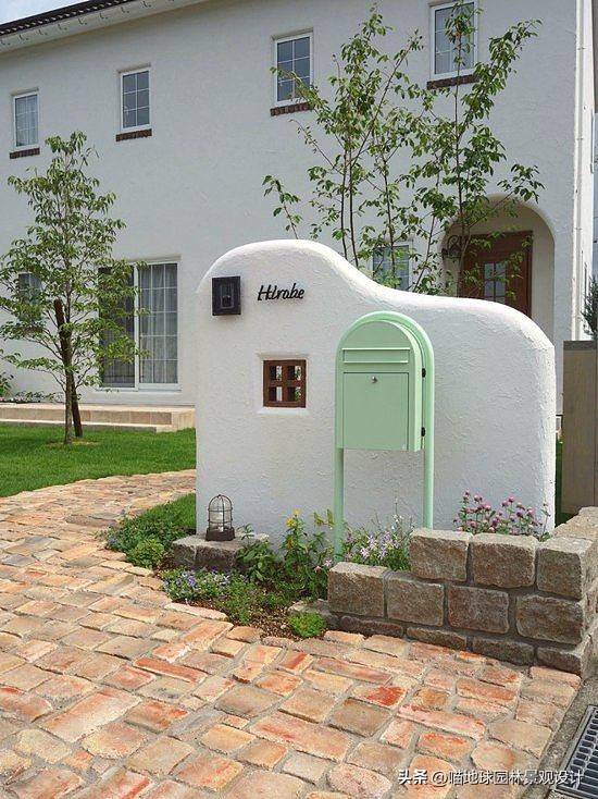 别墅庭院大门入口设计效果图,别墅庭院花园效果图大全集