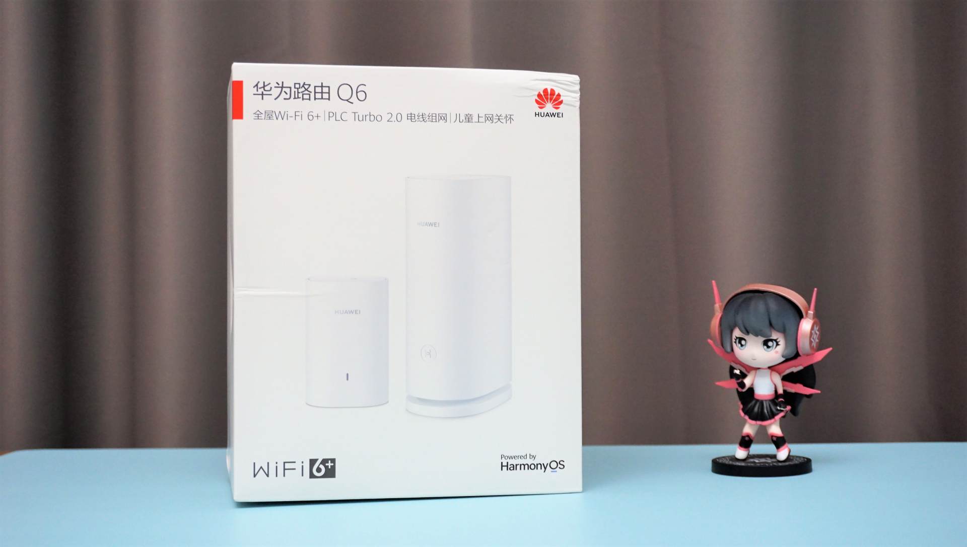 华为q6子母路由器1000m测评,华为路由器q6子母路由器大户型