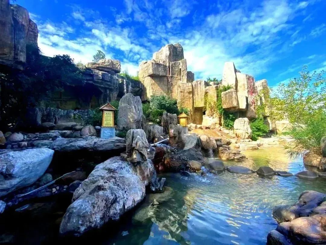 白鹿温泉全景,来温泉邂逅一场春天之约