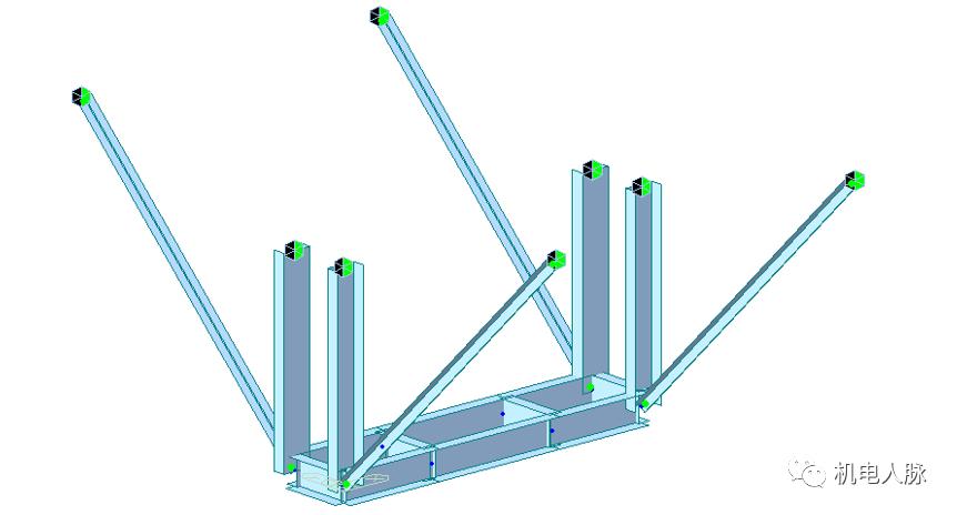 管道支吊架综合平面图绘制,管道支吊架示范做法