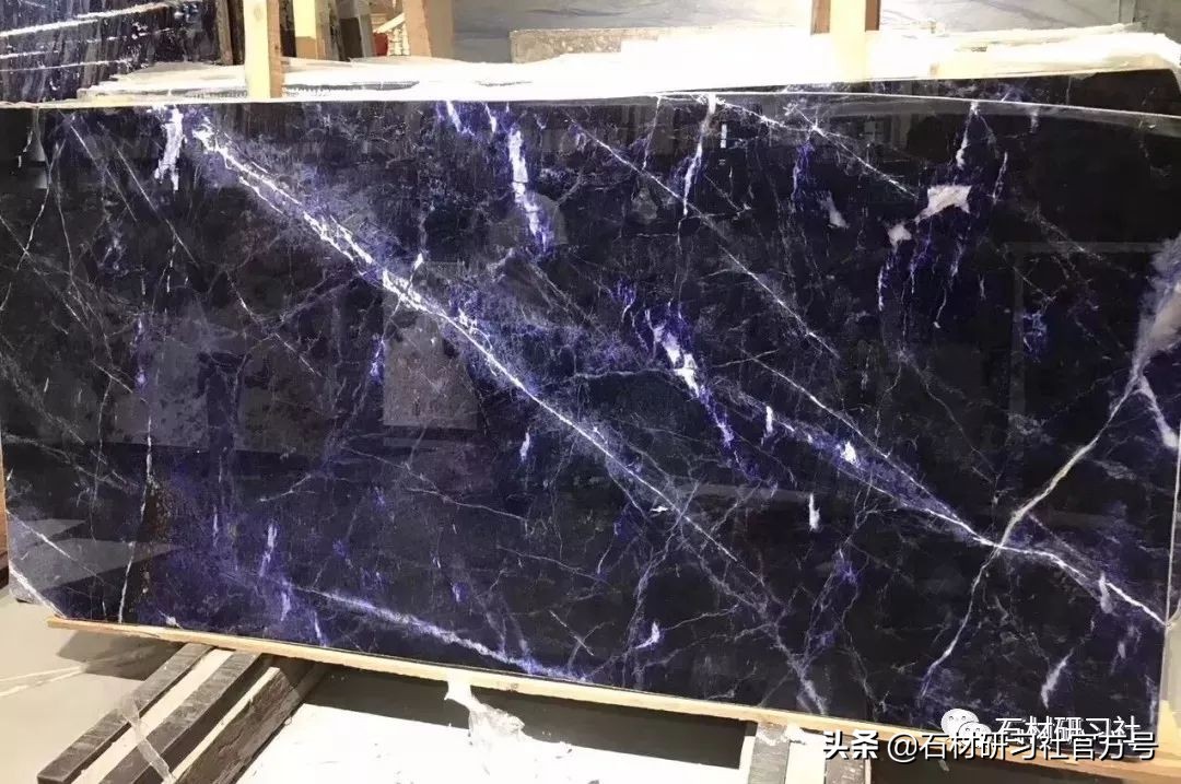 高端大气上档次低调奢华石材,石材蓝色经典