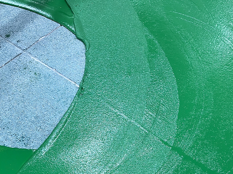 地坪漆刷过起泡什么原因,地坪漆有滚筒印怎么解决