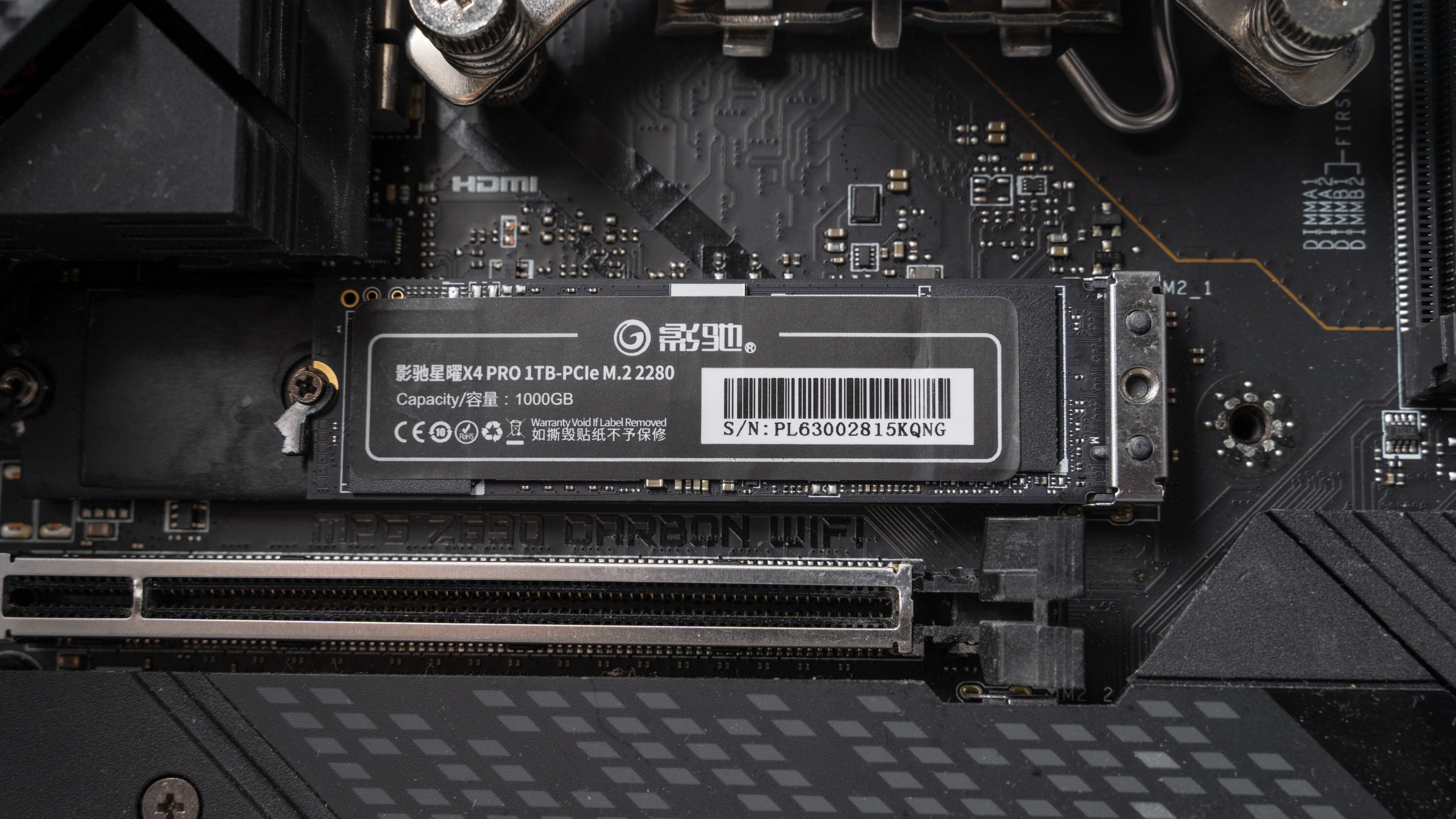 影驰星曜x4pro固态1t什么颗粒,影驰星曜x4pro500gpcie4.0