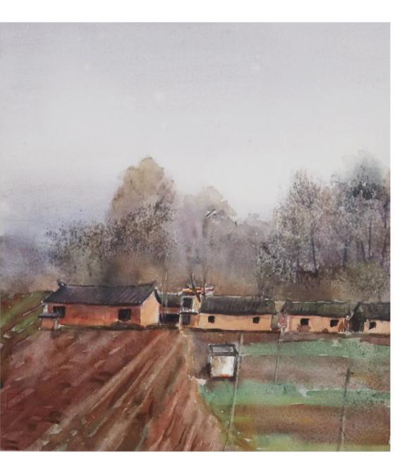 【艺坛百家】|水味彩韵•画意诗情——*党**天才水彩画赏析