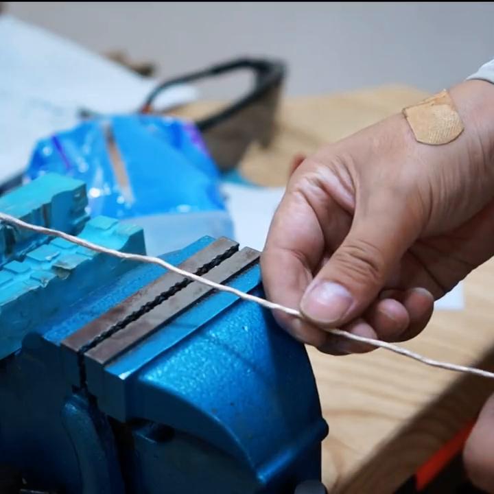 纯银手链制作全过程,纯银手链手作教程