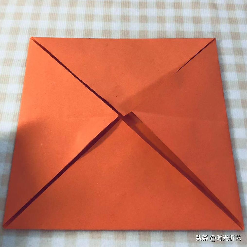 手工折纸纸盒抽抽乐,折纸纸盒教程