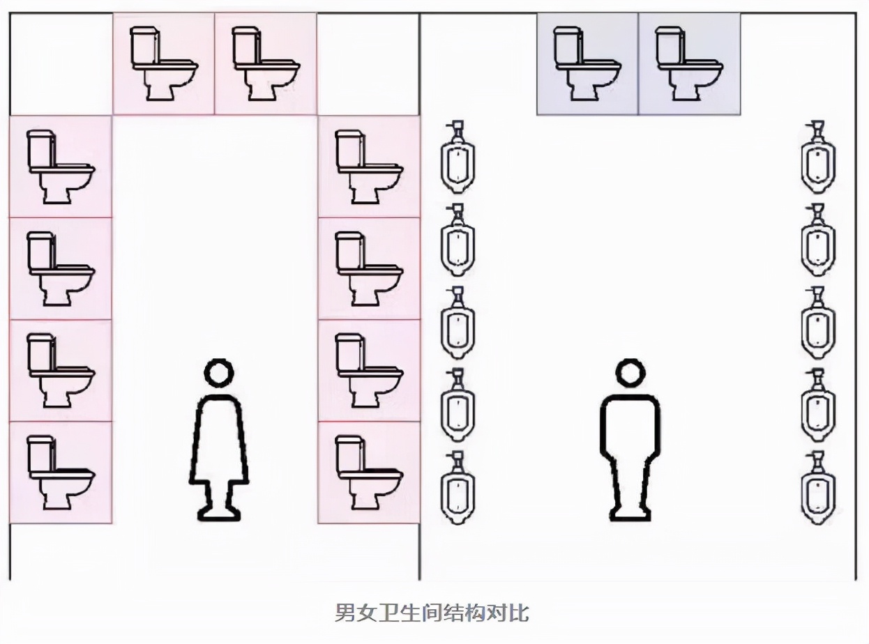 未来女厕位或将多于男厕,女性为何在外如厕难?她们在里面做什么