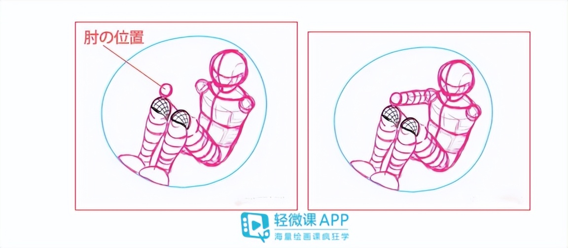 漫画人体各种动作教学画法,漫画人体的画法零基础