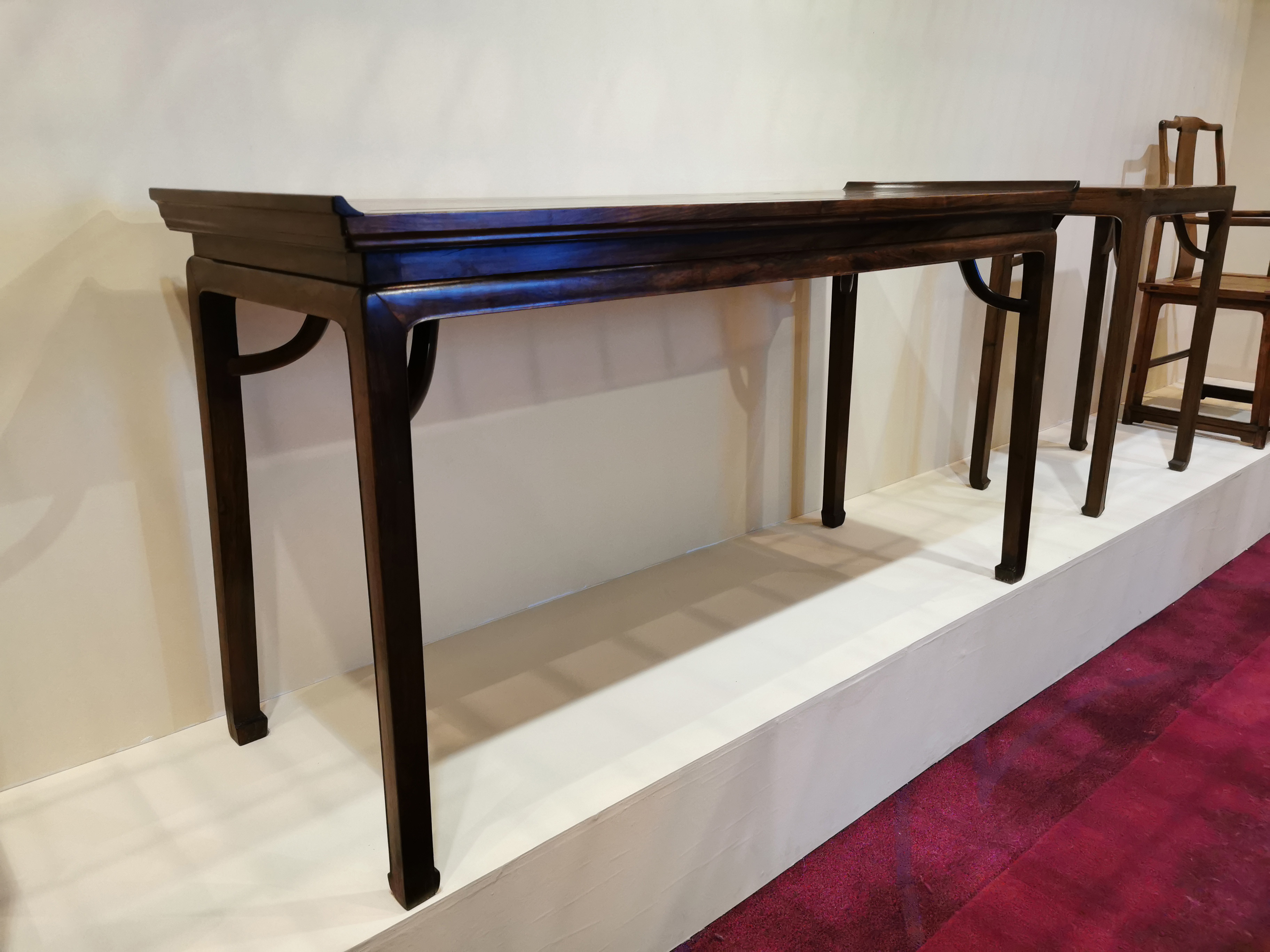 明代旧麒麟纹黄花梨交椅清理方法,黄花梨表面清理