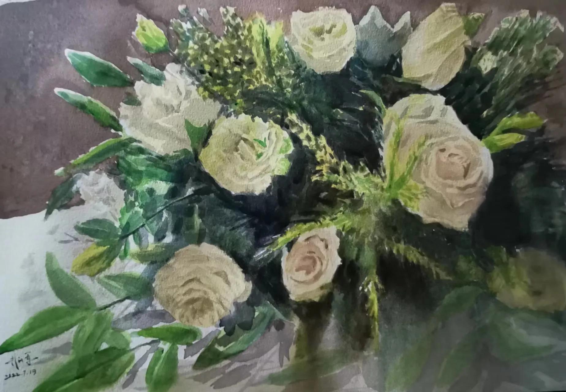 幸福画吧画友作品欣赏,幸福原创绘画作品欣赏