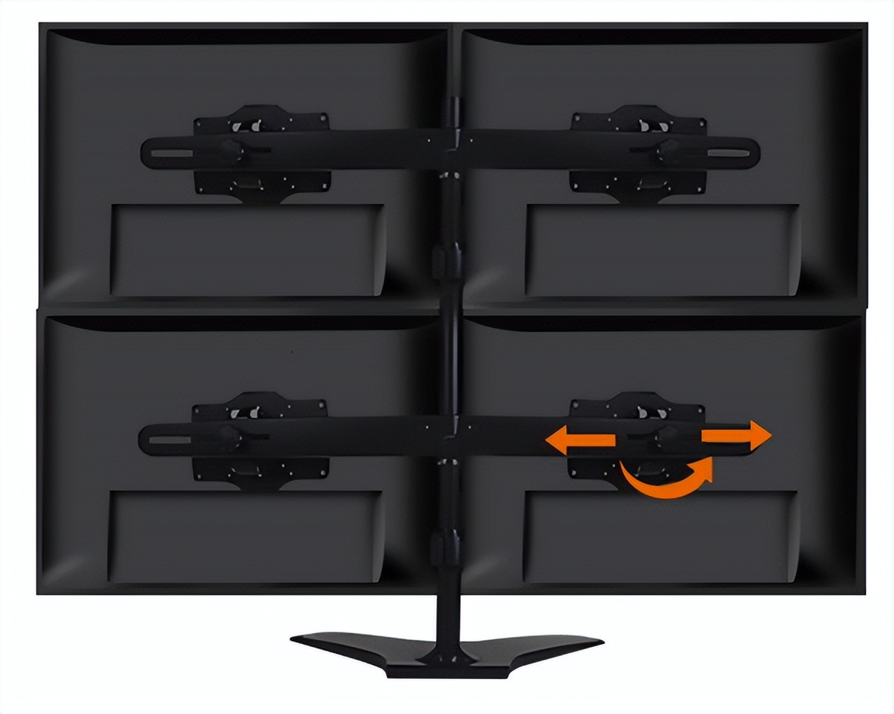 电脑显示器多屏支架,横竖双屏显示器支架