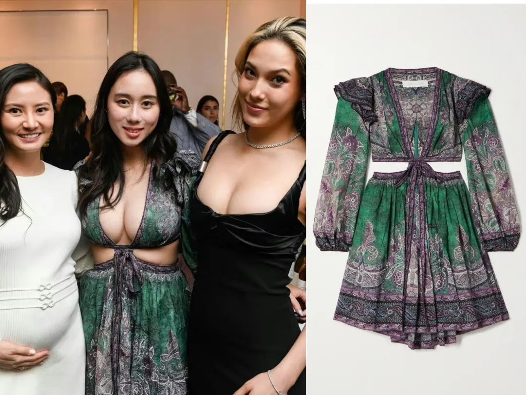 郭晶晶巩俐与明星合影,郭晶晶张曼玉合影