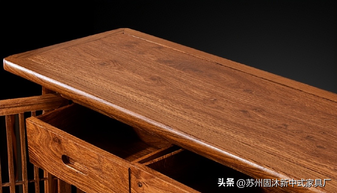 原木家具新中式空间,小户型全套原木家具风格