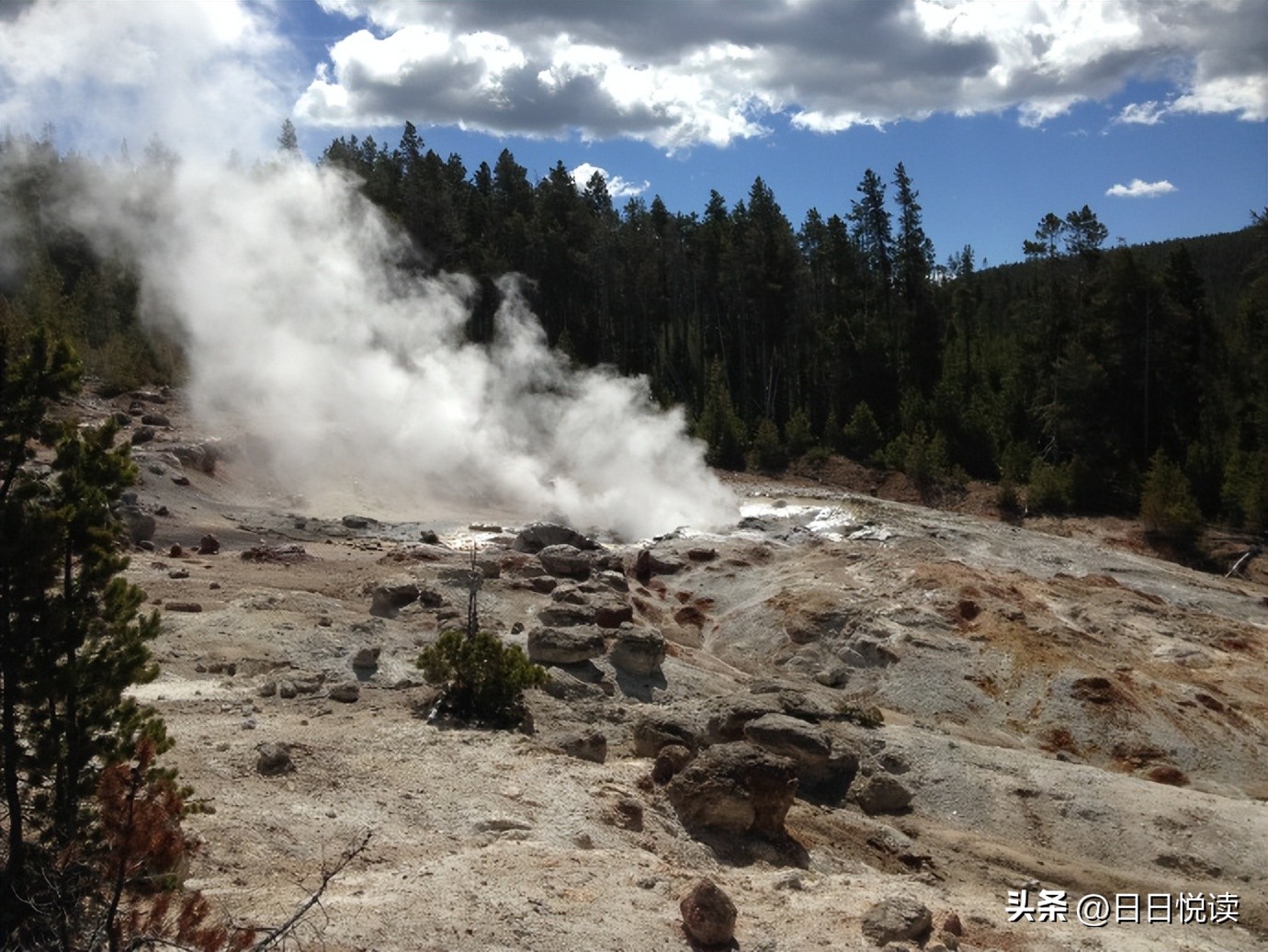 美国黄石国家公园经典风景图片,美国黄石国家公园在地图怎么找