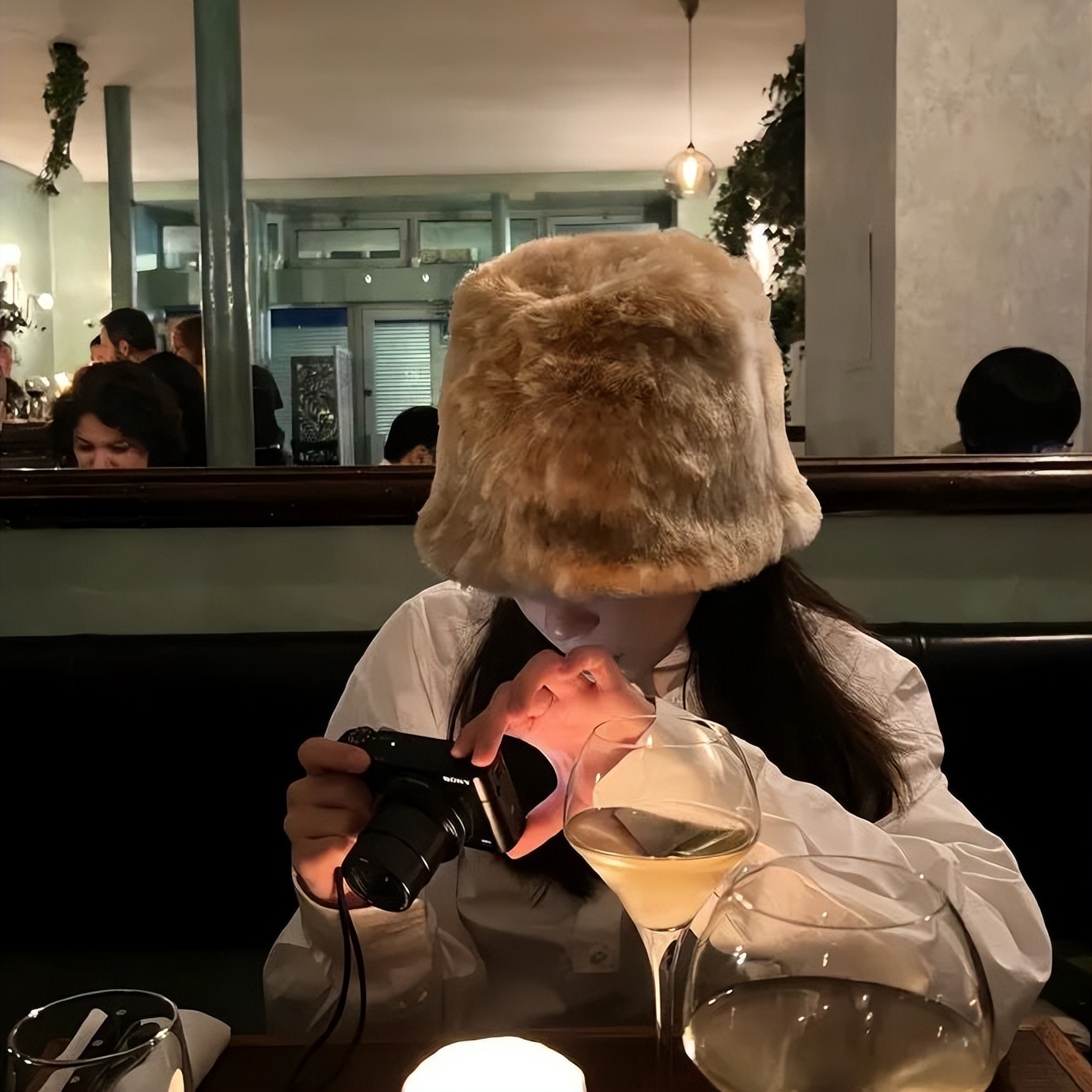 仙气女头像真人氛围感超强,情侣头像氛围感高级照片