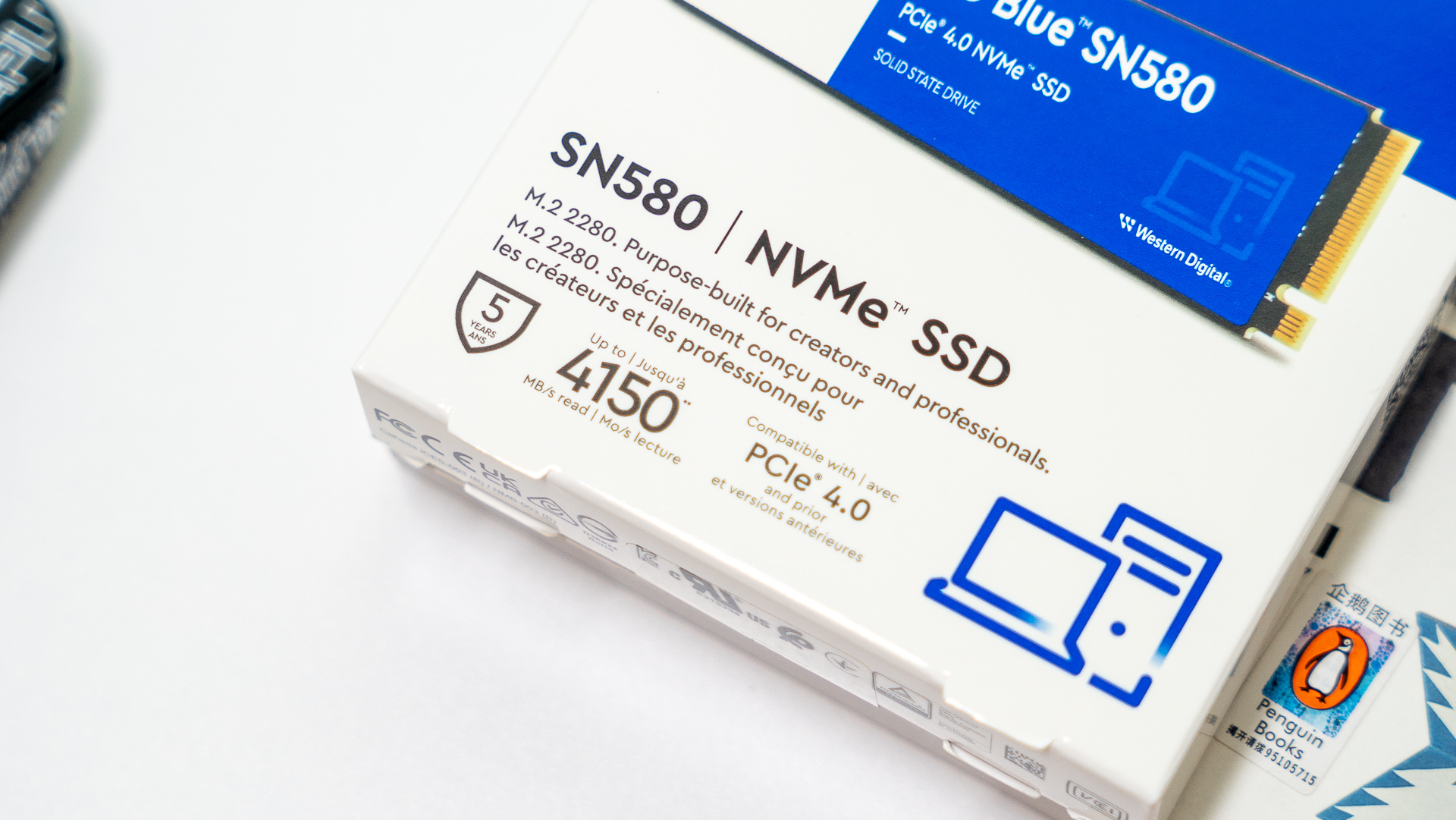 西部数据wdblue测评,西部数据sn580pcie4