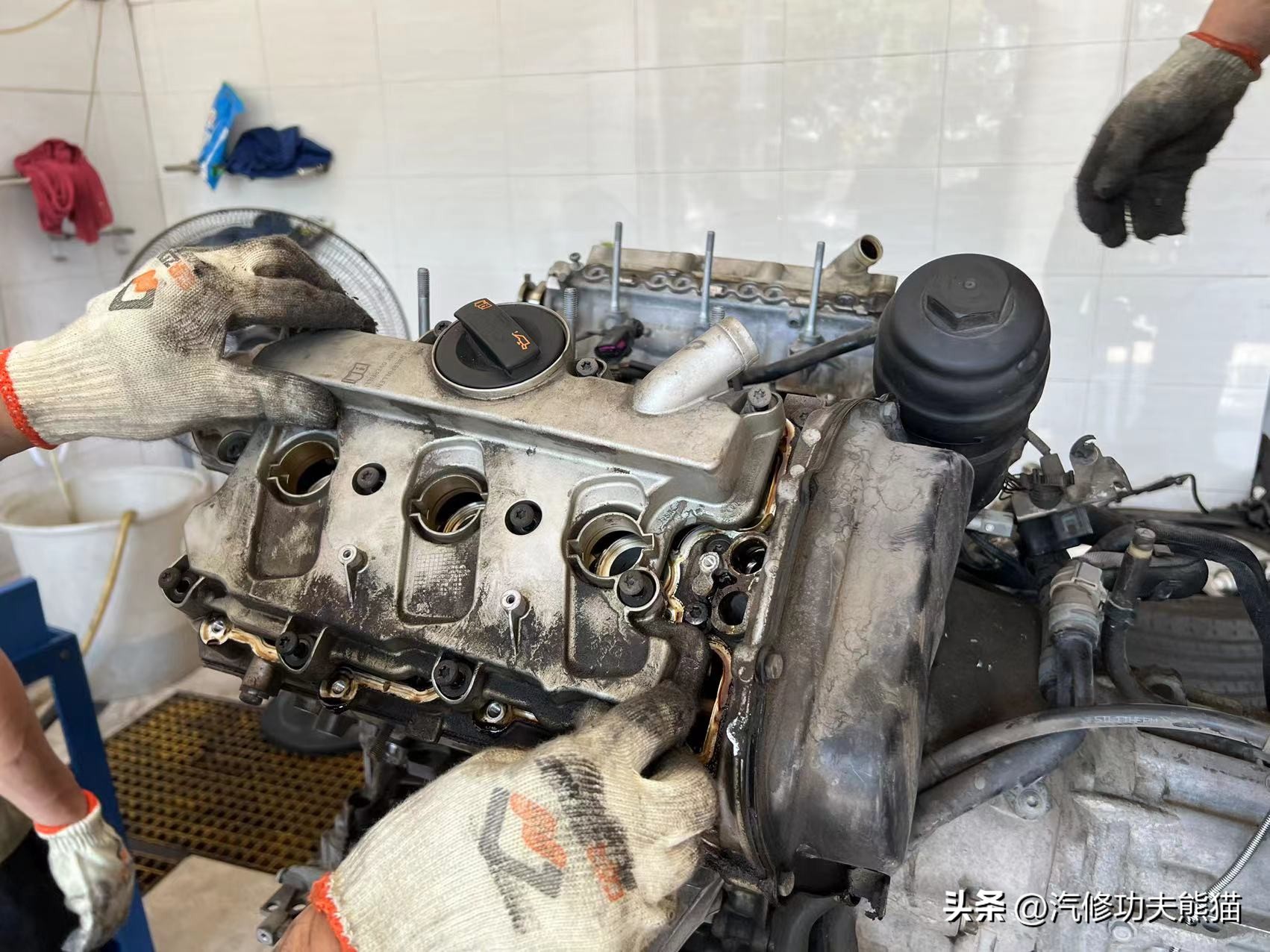 不坑穷人的好车视频,19款奥迪q73.0t烧机油大修全过程