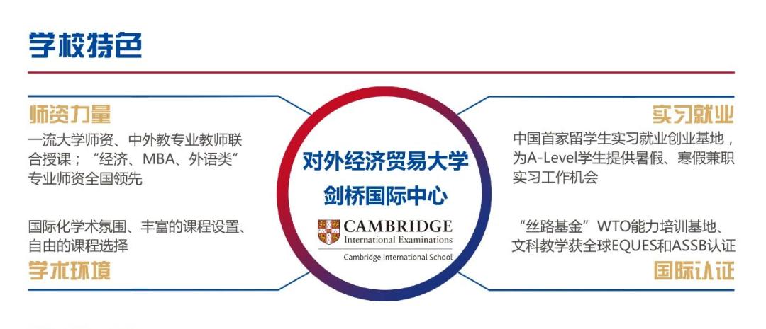 4月23日，对外经济贸易大学剑桥国际学校即将惊艳登场