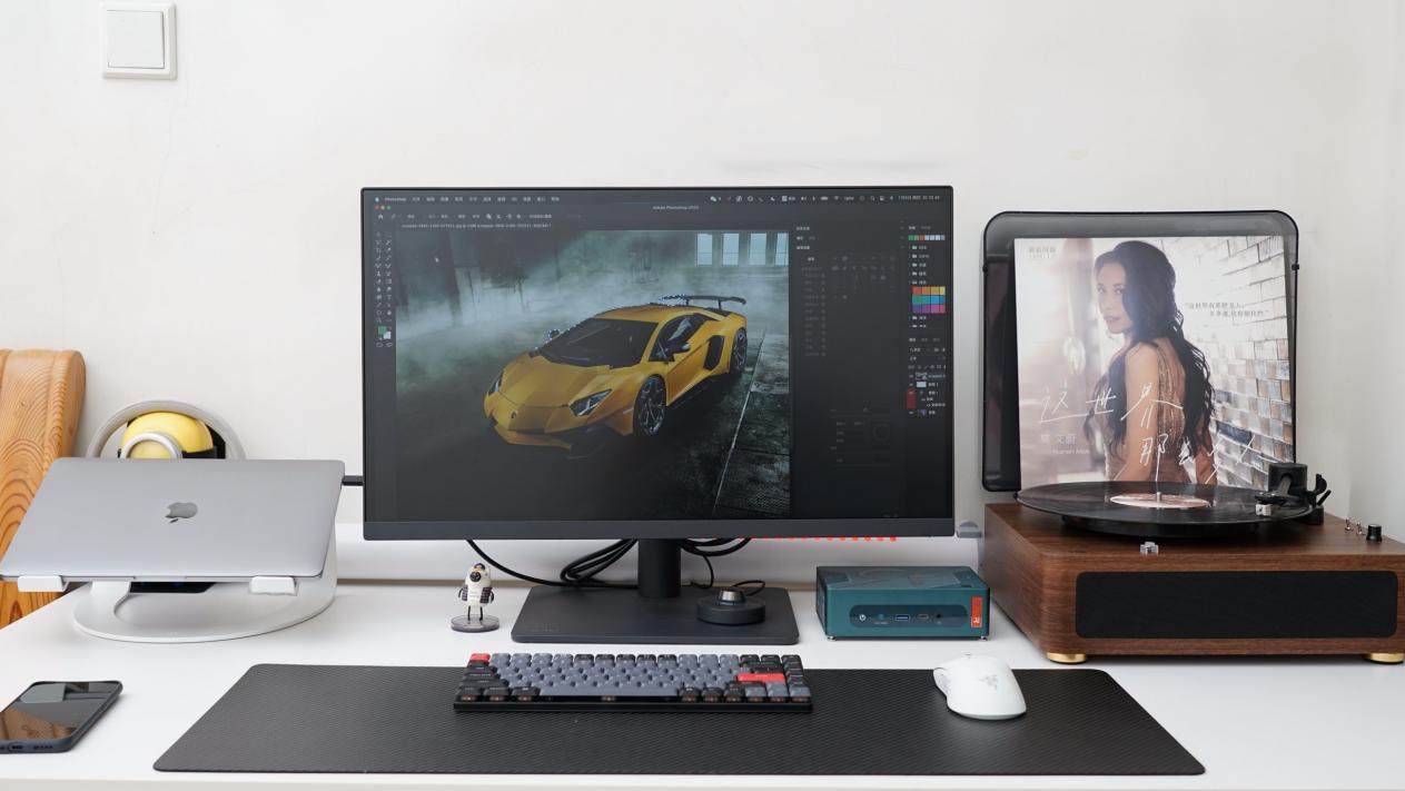 明基pd2705q显示器27英寸2k够用吗,明基pd2706u后期色准显示器测评