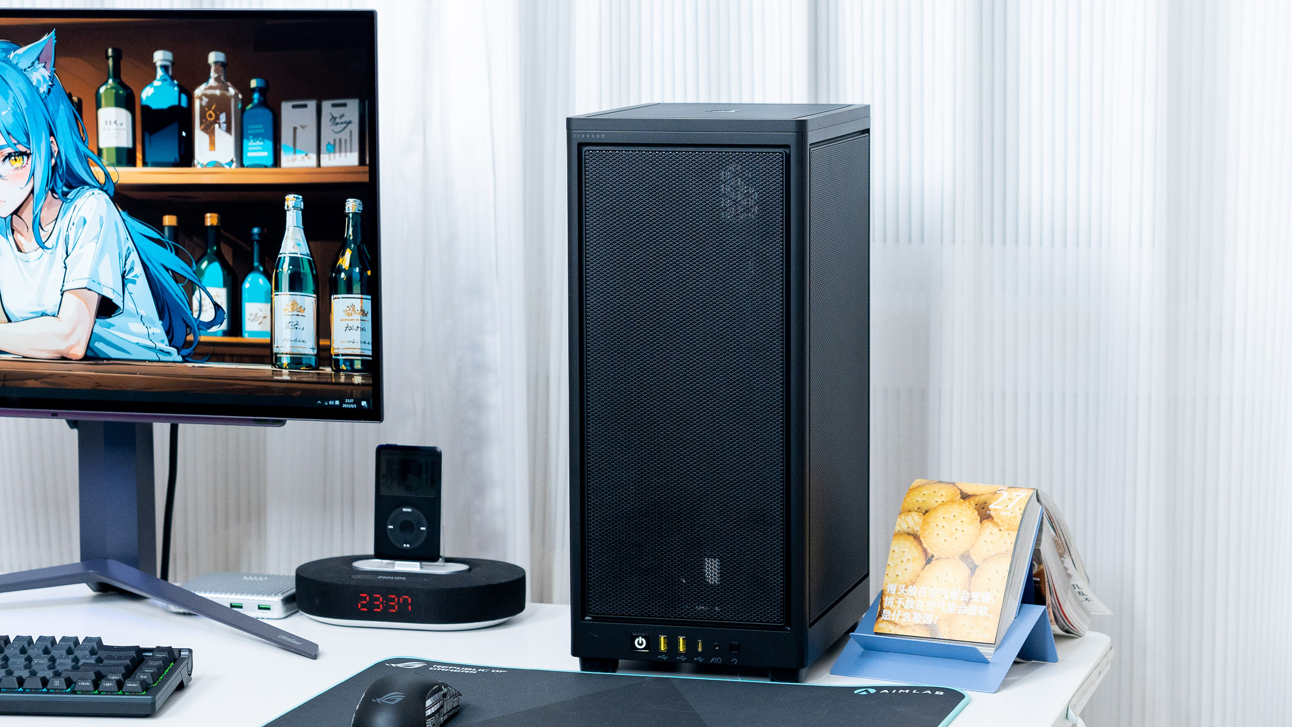 海盗船540机箱itx主板,海盗船itx小机箱拆解