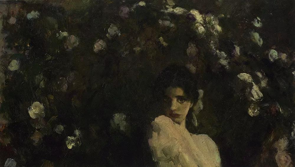 何多苓俄罗斯写生油画,何多苓油画2007