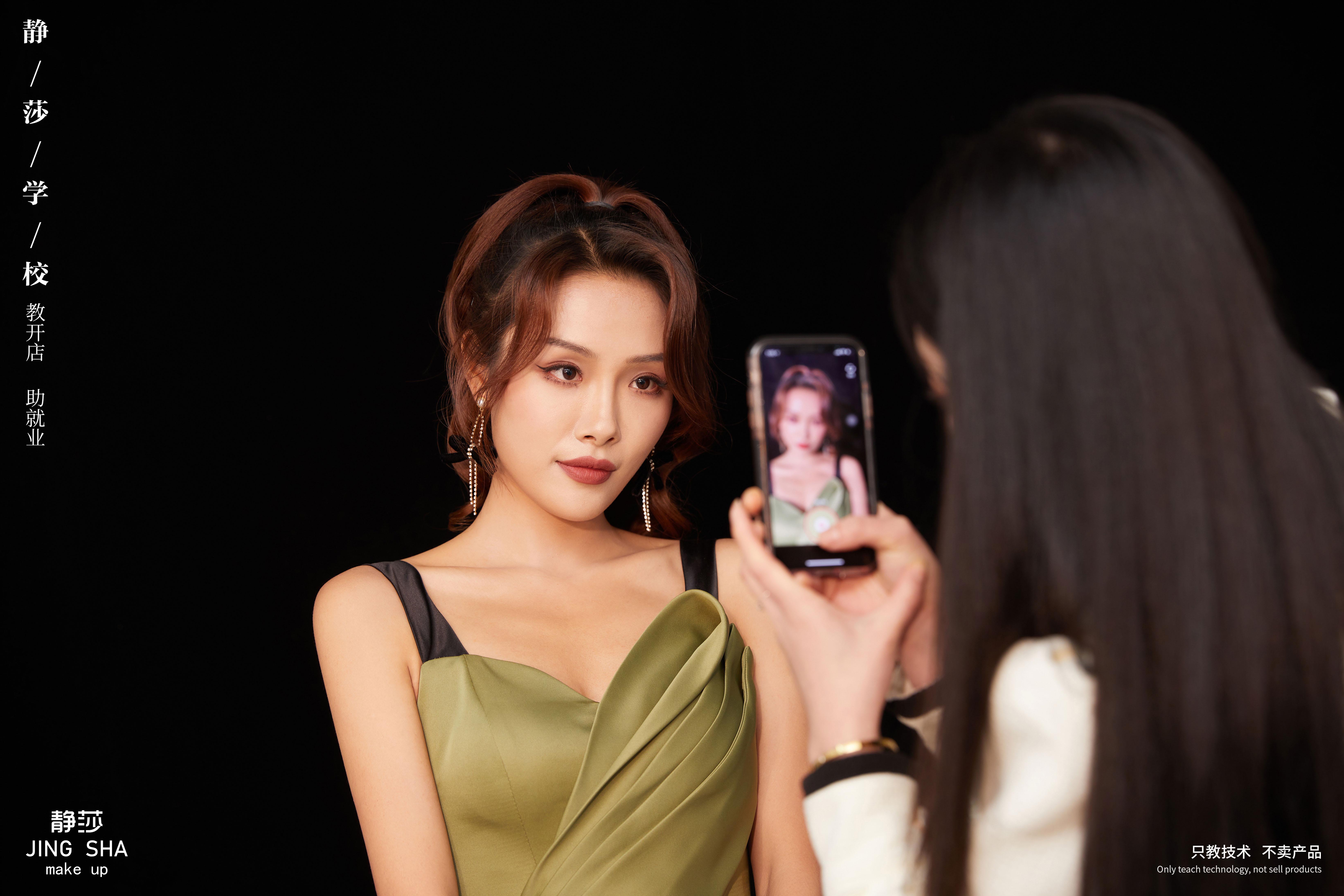 专业化妆培训新娘造型,复古化妆培训班