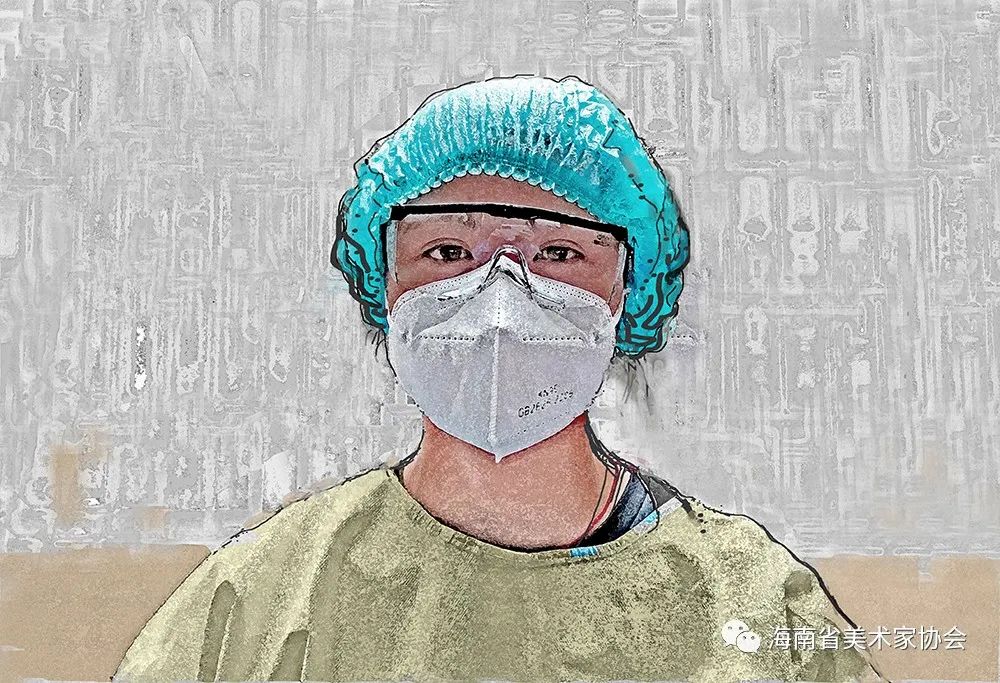 展览在线‖海南省美术家协会“艺”起抗疫网络美术展（五）
