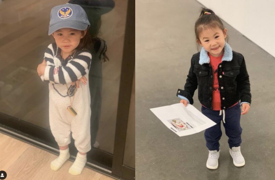 陈冠希晒5岁女儿近照,五岁开始拍广告