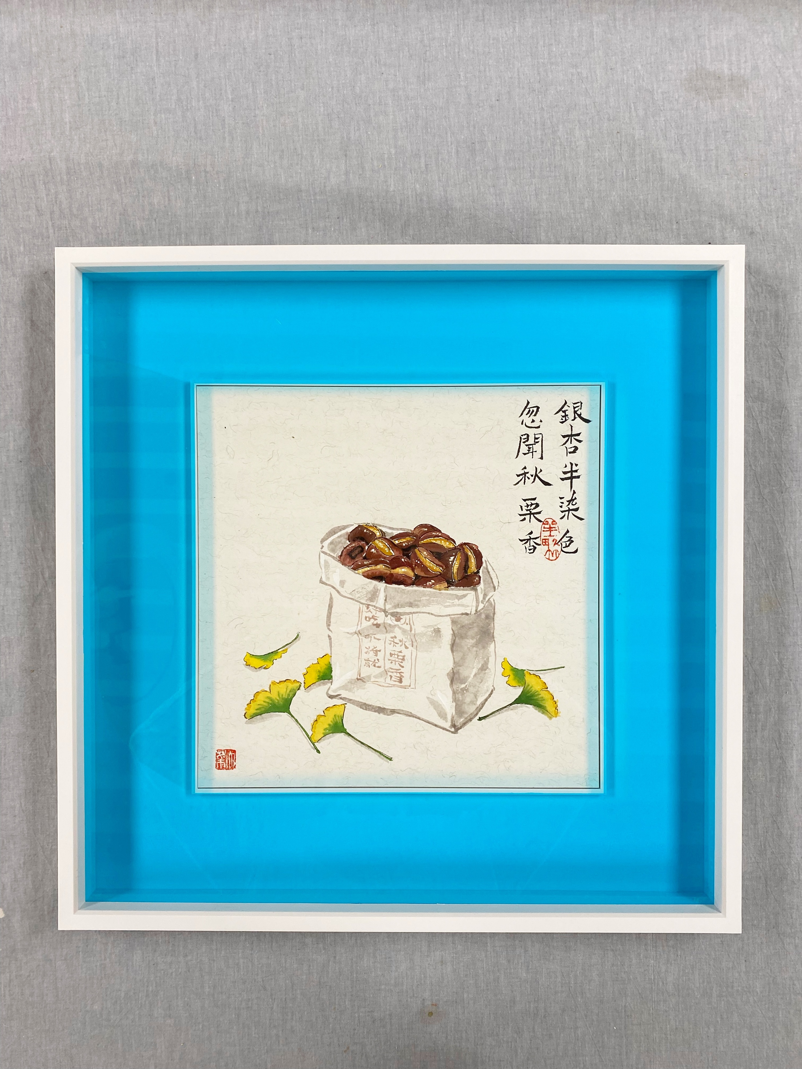 秋天都有哪些美丽简单的画,画秋天的画很简单还好看